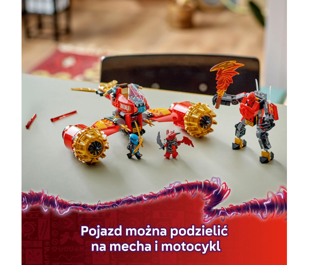LEGO Ninjago 71830 Burzowy jeździec-mech Kaia - 1284130 - zdjęcie 5
